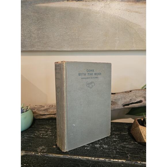 1937 Hardcover Gone With The Wind and Rhett Butler Knowles China 1981 Plate - Picture 10 of 10